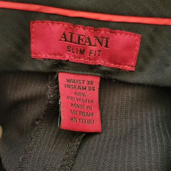 Alfani Men's Slim Fit Pants (Size 36/34) - Picture 3 of 3